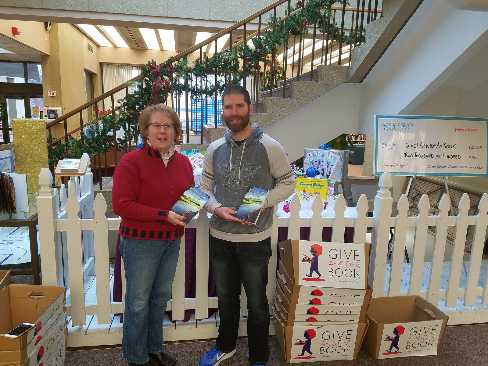 Merry Booksmas Green Bay’s Cory Groshek Donates $3,000 Worth of His Debut Children’s Book to Seven Charities